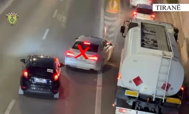 Manovruan ose parkuan keq duke shkaktuar trafik, policia gjobit 2 mijë shoferë brenda 24 orëve në Tiranë