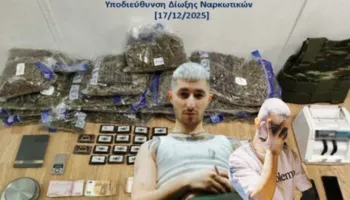 Marijuanë dhe hashash çokollatë në Athinë! Goditet grupi i drogës, mes tyre edhe këngëtari 22-vjeçar nga Tepelena