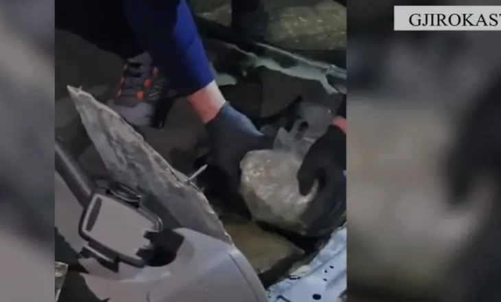 Me 51 kg drogë në makinë drejt Greqisë, arrestohet 30-vjeçari, në kërkim i vëllai dhe dy të tjerë