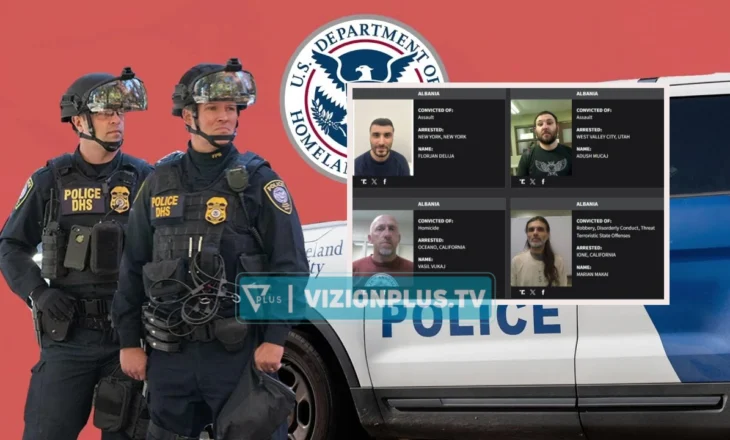 “Më të këqijtë e më të këqijve”, Departamenti Amerikan i Sigurisë Kombëtare publikon listën e të rrezikshmëve, kush janë 6 shqiptarët e arrestuar