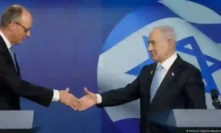 Merz-Netanjahu: Shtërngim duarsh, por qëndrime të ndryshme