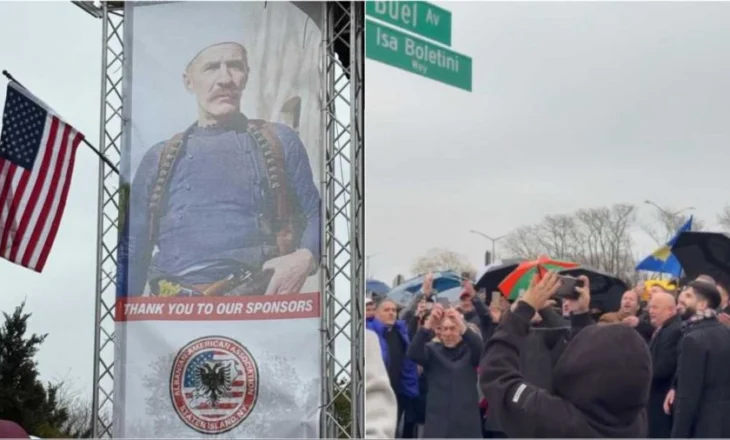Moment historik për shqiptarët! Emërohet rruga ‘Isa Boletini’ në New York