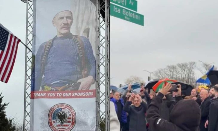 Moment historik për shqiptarët, emërtohet rruga “Isa Boletini” në New York