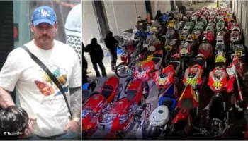 Motorët e Valentino Rossi dhe Marc Marquez në garazhin e trafikantit të dro*ës, i apasionuar pas MotoGP