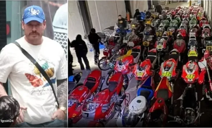 Motorët e Valentino Rossi dhe Marc Marquez në garazhin e trafikantit të dro*ës, i apasionuar pas MotoGP