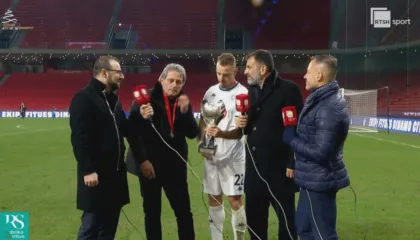 “Mundëm një rival direkt si Egnatia”, Daja kënaqet me sukseset e Dinamos: Fituam kupën e dytë dhe bëmë një rrugëtim historik në Europë