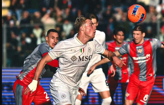 Napoli ka bërë “bingo” me Hojlund, vendos dopieta e danezit në pjesën e parë ndaj Cremonese (video)