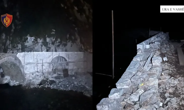 Ndërtim pa leje pranë monumentit të kulturës “Ura e Vashës”, arrestohet 44-vjeçari në Klos