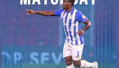 Ndong del me të kuqe, Guinea Eukotariale humb ndeshjen…