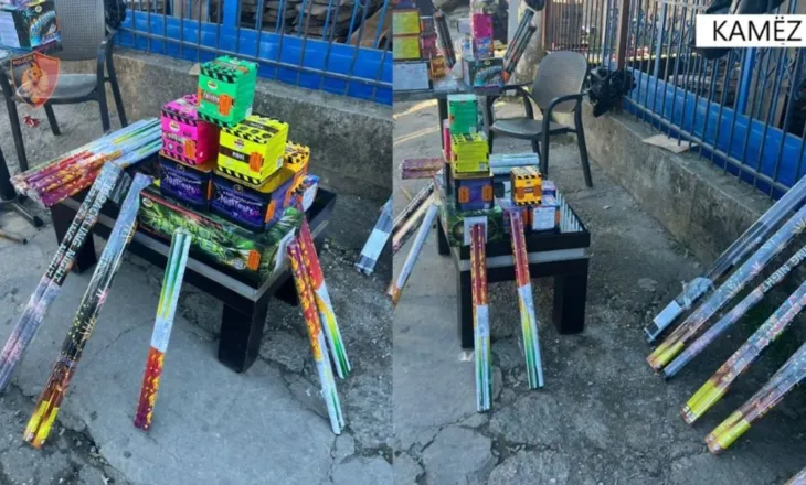 Në prag të ndërrimit të viteve, 15-vjeçari kapet duke shitur fishekzjarrë