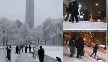 New York goditet nga stuhia dimërore ‘Devin’, anulohen mbi 1500 fluturime