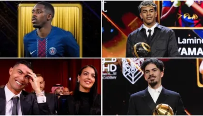 Nga Dembele te Ronaldo, mësoni fituesit e “Globe Soccer Awards”