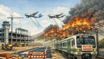 Nga treni elektrik që s’u nis kurrë, tek Aeroporti i Vlorës dhe Shqipëria pa avionë zjarrfikës, 10 rrenat e vitit 2025