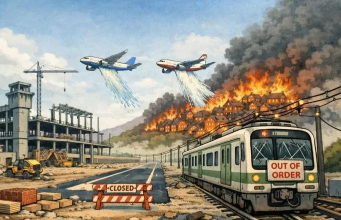 Nga treni elektrik që s’u nis kurrë, tek Aeroporti i Vlorës dhe Shqipëria pa avionë zjarrfikës, 10 rrenat e vitit 2025