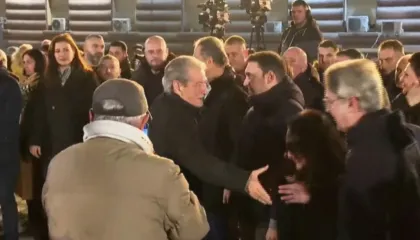 Nis protesta e PD-së, Berisha i bashkohet demokratëve përpara Kryeministrisë