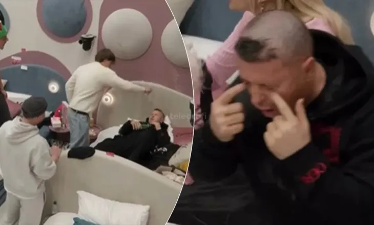 “Nuk po mundem me pa”/ Klodi i hedh pije energjike në sy Labit