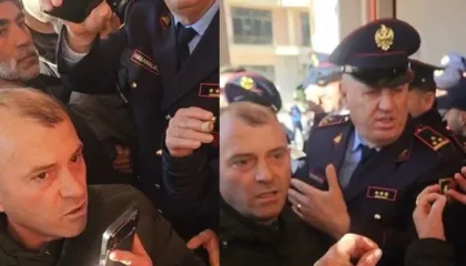 “O Bruna, hajde na sqaro këtu, nuk je inxhiniere ti…”, qytetarët protestë para Bashkisë për ujin, Mersini iu mbyll telefonin