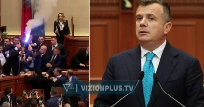 Opozita shkakton kaos në Kuvend, Balla: Zot fali se nuk dinë çfarë bëjnë, Berisha bën rrëmujë se ka hallin e vet