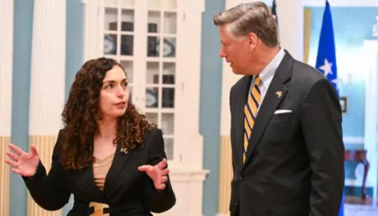 Osmani takon zëvendëssekretarin amerikan të Shtetit, Christopher Landau