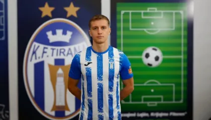 Pas 9 largimeve, Tirana prezanton një mesfushor sllovak