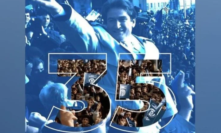 PD feston sot 35 vjetorin e themelimit/ Në 18:00 ceremonia zyrtare në selinë blu, i pranishëm dhe Sali Berisha