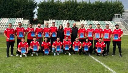 Përmbyllet me sukses edicioni i radhës i kursit UEFA C për zonën e Fierit, diplomohen 25 pjesëmarrës