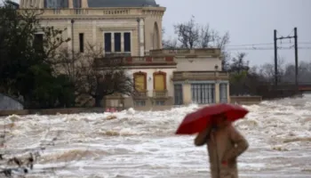 Përmbytje masive në jug të Francës