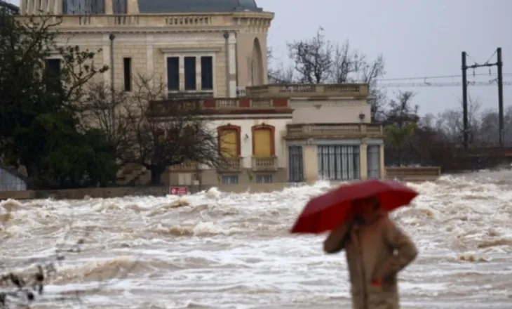 Përmbytje masive në jug të Francës