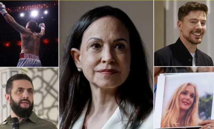 Pesë njerëzit që pushtuan mediat botërore në 2025