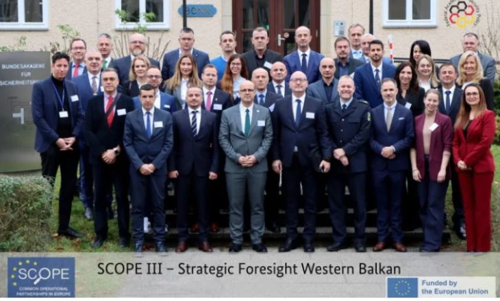 Policia e Shtetit pjesëmarrëse në Seminarin e Parashikimit Strategjik për Ballkanin Perëndimor në Berlin