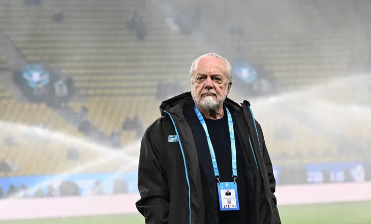 Presidenti i Napolit ironizon me mediat pas triumfit në Superkupë!