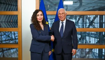 Presidentja Osmani kërkon heqjen e tërësishme të masave në prag të samitit BE-Ballkani Perëndimor