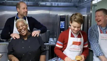 Princi William dhe George gatuajnë për të pastrehët