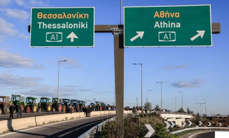 Protesta e fermerëve grekë, bllokohet aksi rrugor Kakavijë–Janinë