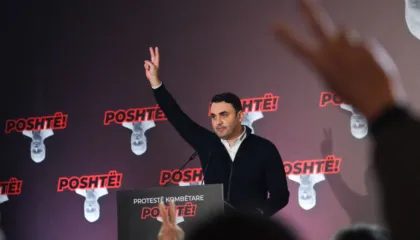 Protesta e PD, Belind Këlliçi: Do ta largojmë Edi Ramën pa na u dridhur qerpiku