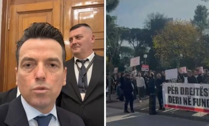 “Pse më shtyni? Apo se preka Kryetarin? Është i paprekshëm ai?” Agron Shehaj përplaset me Peleshin dhe Gardën, tenton të futet në mbledhjen e Këshillit të Mandateve