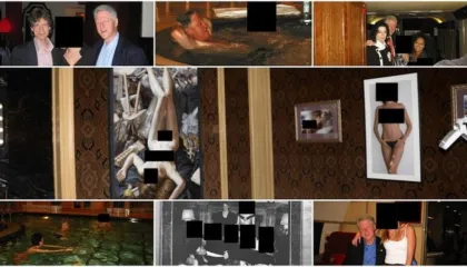 Publikohen fotot shtesë të dosjes Epstein/ Banjat dhe darkat e Clinton me Mick Jagger (FOTOT)