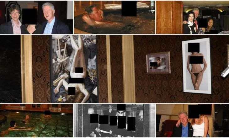 Publikohen fotot shtesë të dosjes Epstein/ Banjat dhe darkat e Clinton me Mick Jagger (FOTOT)