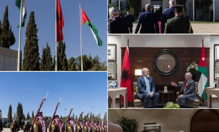 Rama në Aman: Takim zyrtar me Mbretin Abdullah II bin Al-Hussein