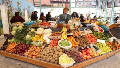 Rama poston fotot: Hapësira moderne e funksionale në tregun e ri të fruta-perimeve në Elbasan