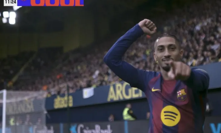 Raphinha i tregon FIFA-s që bënë turpin më të madh që e lanë jashtë, Barcelona mjaftohet me golin e brazilianit për pjesën e parë (video)