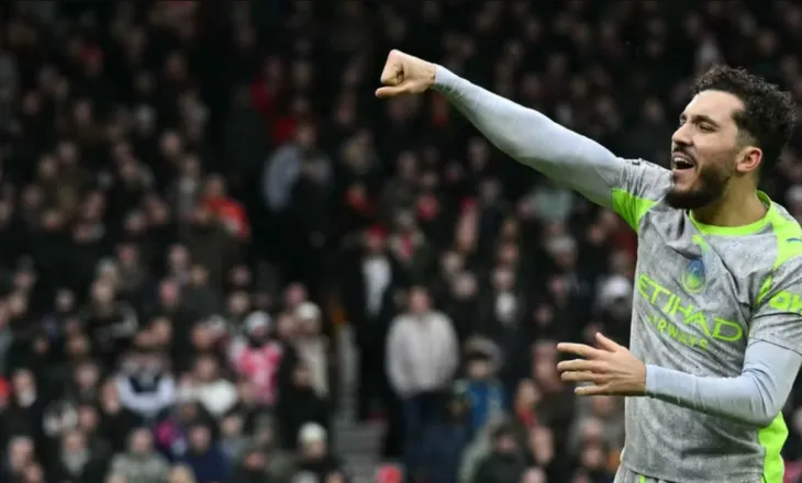 Rayan Cherki fantastik, City merr një fitore të artë ën transfertën delikate. Presioni kalon mbi Arsenalin tani (video)