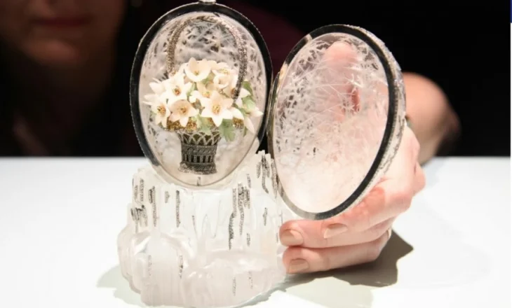 Rekord i ri botëror për Fabergé: ‘Veza e Dimrit’ shitet për 30.2 milionë dollarë