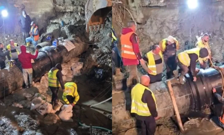 Riparohet defekti i tubacionit, nis furnizimi i Vlorës me ujë pas pesë ditësh ndërprerje