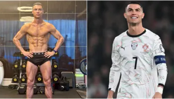 Ronaldo dhe fotoja pas saunës, rrjetet sociale “çmenden” me trupin prej statuje të 40-vjeçarit