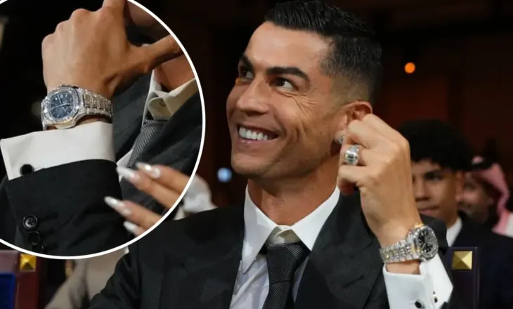 Ronaldo, një “Emir” në Dubai, ora e tij çmend fansat, por vlen sa një ditë punë