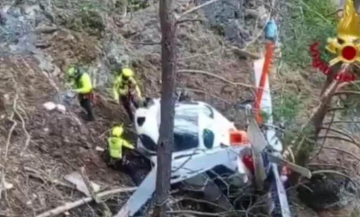 Rrëzohet helikopteri në Itali, një i vdekur dhe tre të plagosur
