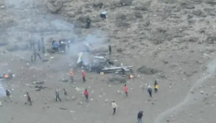 Rrëzohet helikopteri në Tanzani, pesë viktima