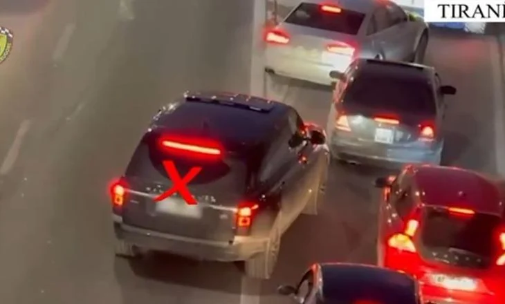 Rrugorja e Tiranës bën bilancin, 2 mijë gjoba gjatë 24 orëve të fundit: 1261 për qëndrim të gabuar të mjeteve