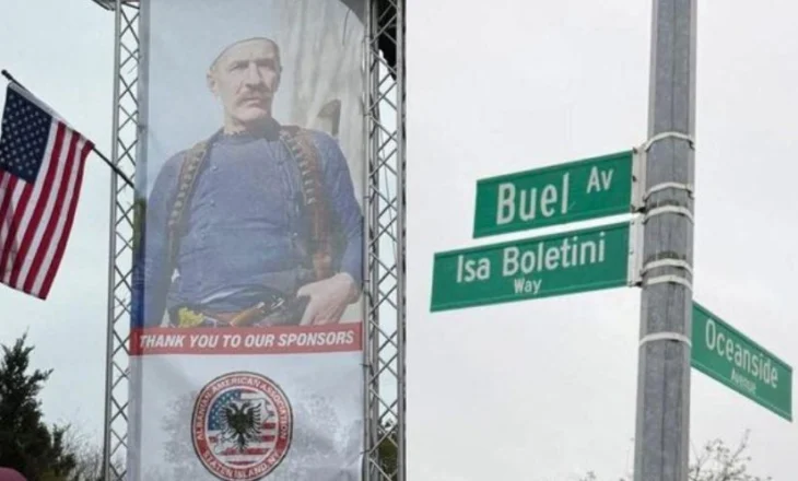 Ruga në New York merr emrin e heroit Isa Boletini/ Këlliçi: Askush më mirë se ai nuk e mishëron qëndresën